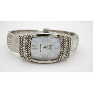 Women Gossip Quartz WR Analog 19mm Bangle Watch (H485) "New Battery"